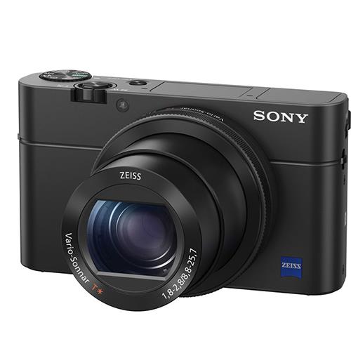 Sony Cyber-shot DSC-RX100 Compact Camera, HD 1080p, 20.2MP, 3.6x Optical Zoom, 3” LCD Screen, Black