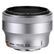 Nikon 1 32mm f/1.2 Portrait Lens in Silver Nikon 1 32mm f/1.2 Portrait Lens in Silver
