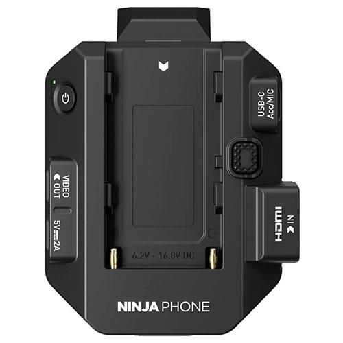 Atomos Ninja Phone - iPhone 15 Pro/Pro Max Accessory - ProRes Monitor-Recorder - Black