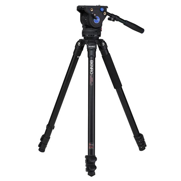 Benro A373f Aluminium Video Tripod With Bv6h Head