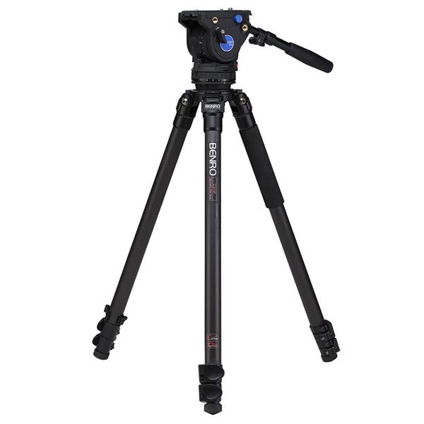 Benro - C373FBV6H - Carbon Fibre Video Tripod - 6kg Capacity