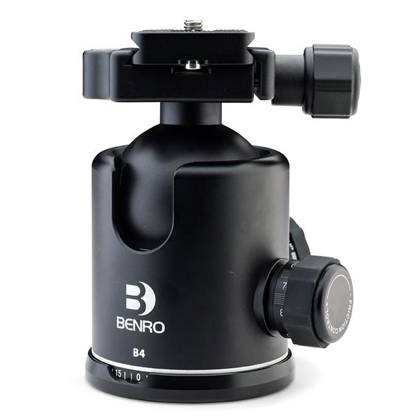 Benro B4 Triple Action Ballhead - Arca-Swiss Quick Release System