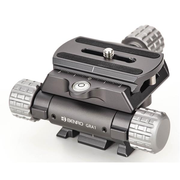 Benro - GRA1 - Geared Rotation Adapter - Arca-Style Quick Release - 501 Acra-Style Base