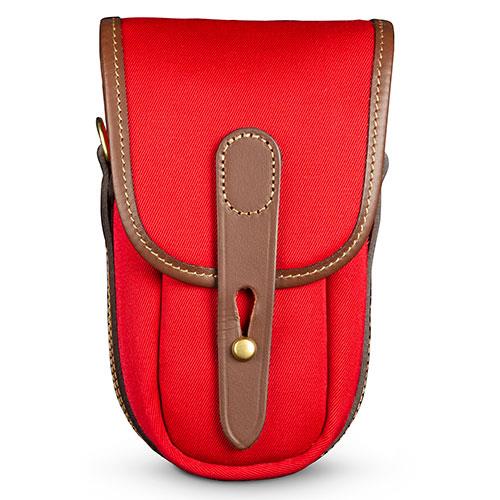 Billingham TEN-16 Camera Holster Case - Burgundy - Canvas