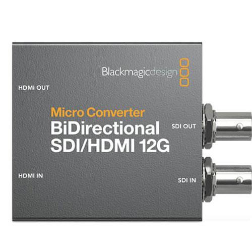 Micro Converter BiDirectional SDI/HDMI 12G with Power Supply Product Image (Primary)