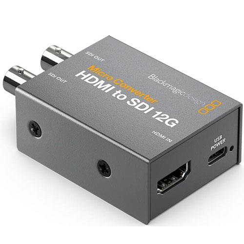 Micro Converter HDMI to SDI 12G with Power Supply Product Image (Secondary Image 2)