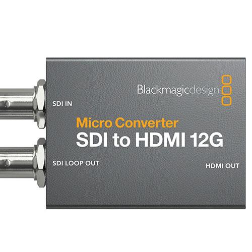 Micro Converter SDI to HDMI 12G with Power Supply Product Image (Primary)
