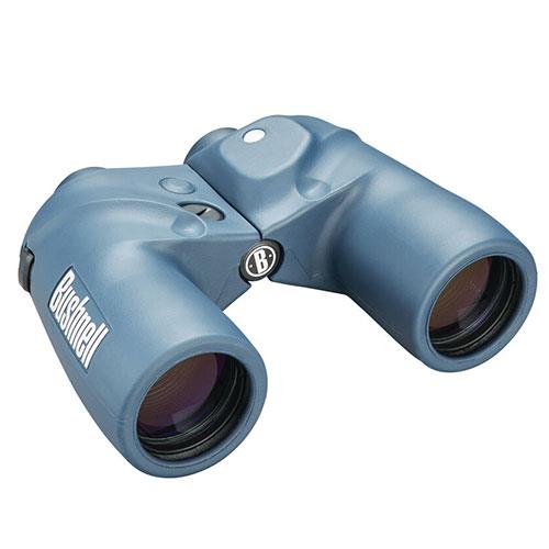 Marine 7x50mm Binoculars in Blue with Built-in Compass Product Image (Primary)