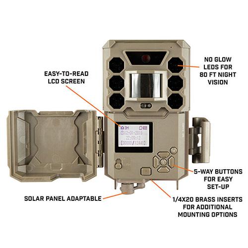 24MP Single Core No Glow Trail Camera in Brown Product Image (Secondary Image 1)