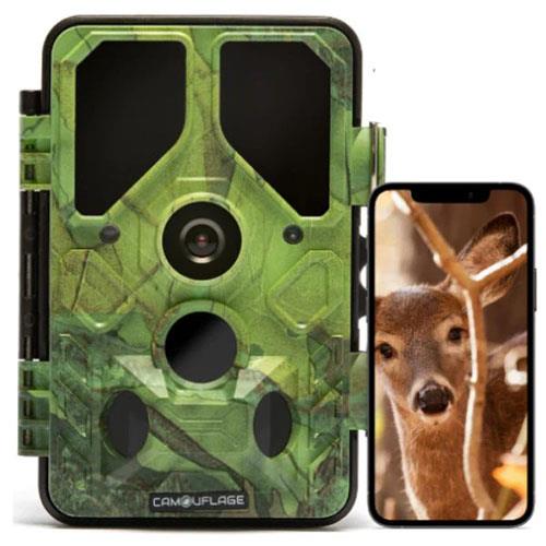 Camouflage EZ45 Trail Camera - 20 MP - Full HD Video