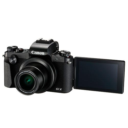 PowerShot G1 X Mark III Digital Camera in Black Product Image (Secondary Image 3)