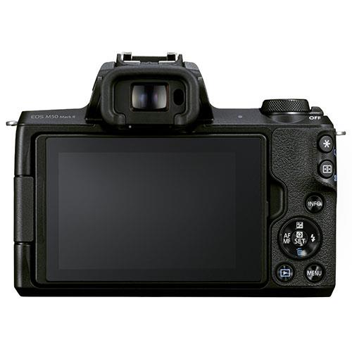EOS M50 Mark II Mirrorless Camera Body in Black Product Image (Secondary Image 1)