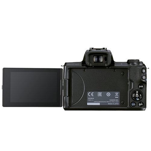 EOS M50 Mark II Mirrorless Camera in Black with EF-M 18-150mm Lens - Open Box Product Image (Secondary Image 3)