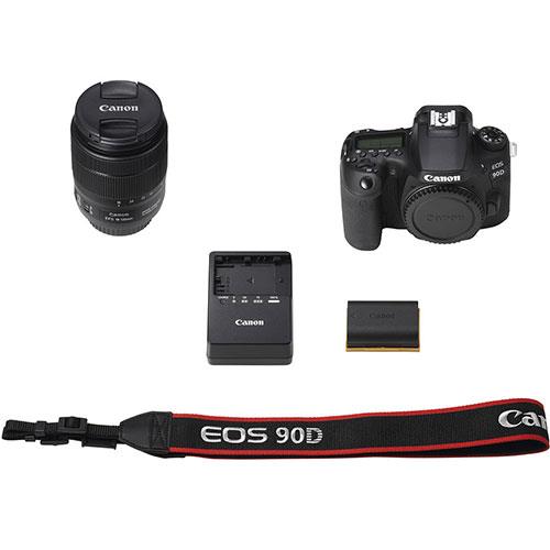 EOS 90D Digital SLR with EF-S 18-135mm f/3.5-5.6 IS USM Lens Product Image (Secondary Image 5)