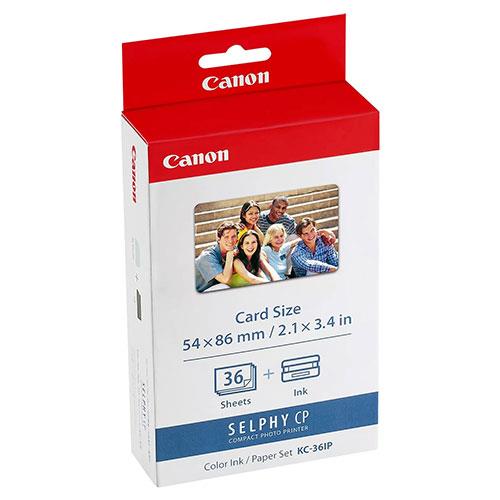 Canon KC-36IP Ink Cartridge and Paper Set - 36 Sheets
