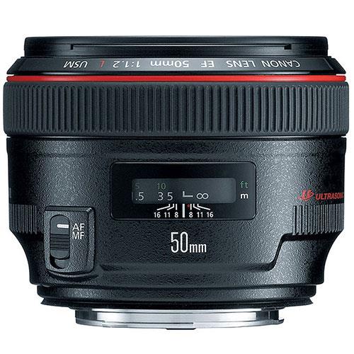 EF 50mm f/1.2 L USM Lens Product Image (Primary)