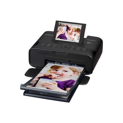 Selphy CP1300 Printer in Black Product Image (Primary)