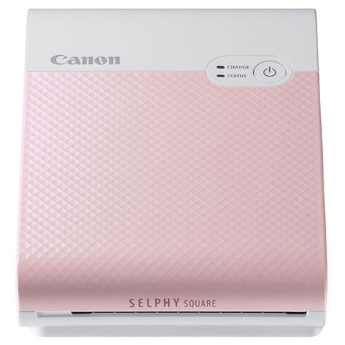 Selphy Square QX10 Printer in Pink Product Image (Secondary Image 2)
