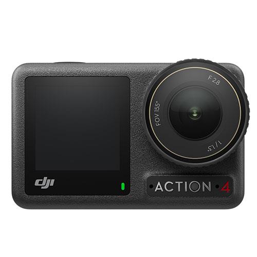 DJI Osmo Action 4 Standard Combo - 4K Action Camera - 155° FOV - Waterproof 18m - Black