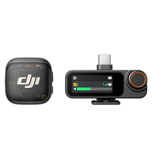 DJI Mic 3 1 TX + 1 RX Wireless Microphone System Black