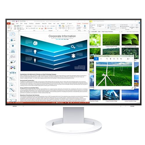 Eizo FlexScan EV2485 Monitor - 24.1-inch WUXGA - USB-C - White