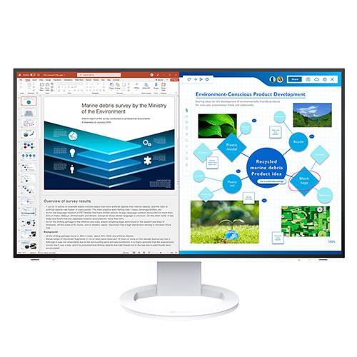 Eizo FlexScan EV2781-WT 27-inch WQHD Monitor - White