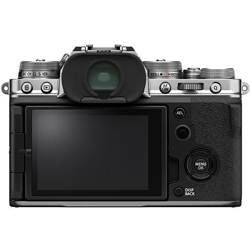 X-T4 Mirrorless Camera Body in Silver Product Image (Secondary Image 1)