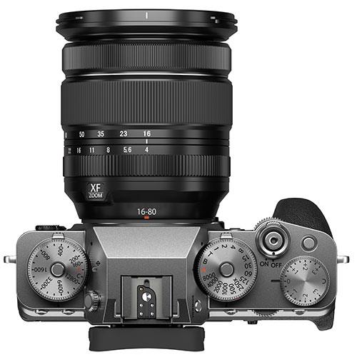 X-T4 Mirrorless Camera in Silver with XF16-80mm Lens Product Image (Secondary Image 4)