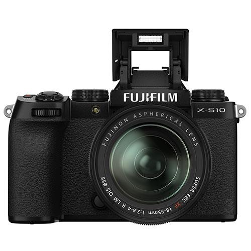 X-S10 Mirrorless Camera in Black with XF18-55mm Lens Product Image (Secondary Image 4)