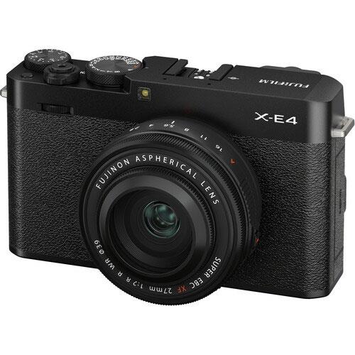 X-E4 Mirrorless Camera in Black with XF27mm F2.8 II Lens Product Image (Secondary Image 3)