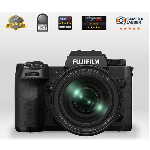 X-H2 Mirrorless Camera with XF16-80mm F4 R WR Lens Product Image (Secondary Image 7)