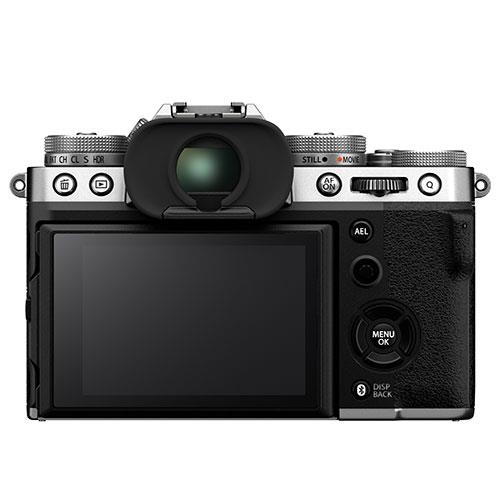 X-T5 Mirrorless Camera Body in Silver Product Image (Secondary Image 1)