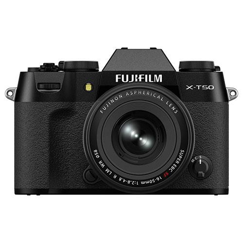 Fujifilm X-T50 Mirrorless Camera - 40.2 MP - APS-C X-Trans CMOS 5 HR - 6.2K Video - Black