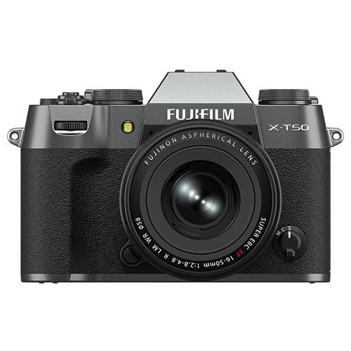 Fujifilm X-T50 Mirrorless Camera - 40.2 MP - X-Trans CMOS 5 HR - 6.2K Video - Silver