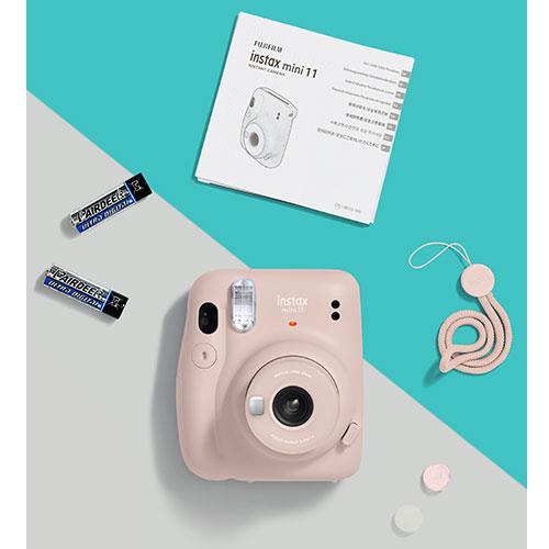 Mini 11 Instant Camera in Blush Pink Product Image (Secondary Image 3)