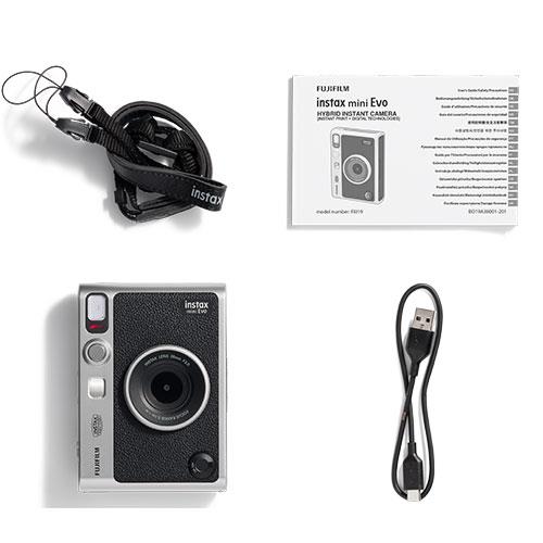 Mini Evo Instant Camera in Black Product Image (Secondary Image 5)