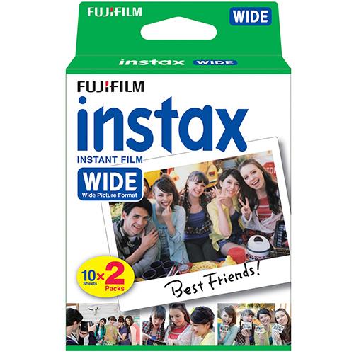 Instax Colour Film 20 Shot Wide Picture format Product Image (Primary)