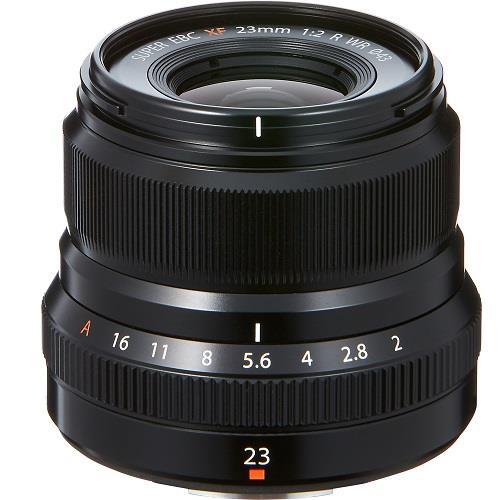 A picture of Fujifilm XF23mm f/2 R WR Lens in Black