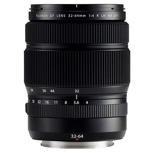 Fujifilm GF32-64mm Standard Zoom Lens - Black - 77 mm Filter Size