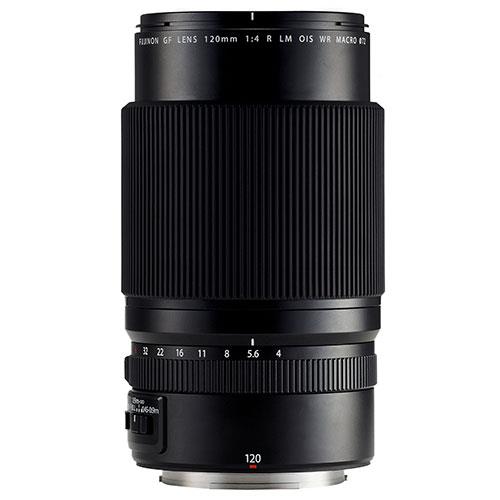 Fujifilm GF120mm F4.0 R LM OIS WR Macro Medium Telephoto Macro Lens Black