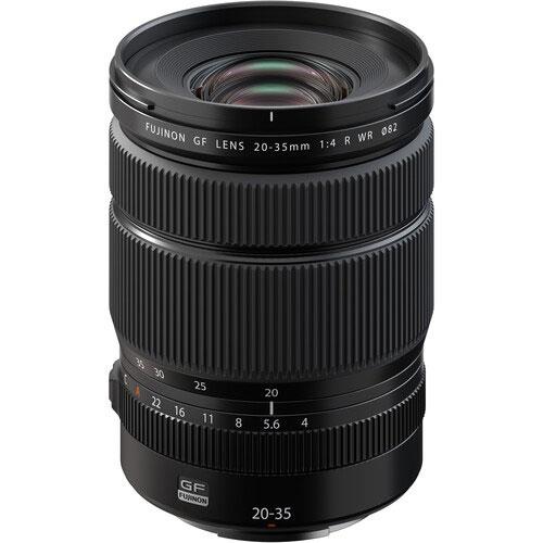 Fujifilm GF 20-35mm F4 R WR Wide Zoom Lens for GFX System Black