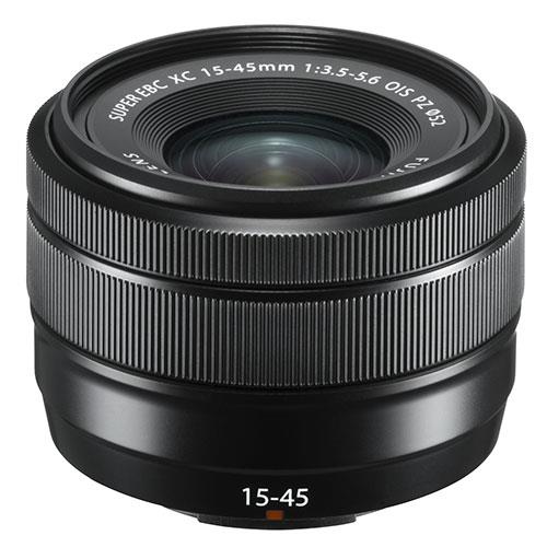 Fujifilm Fujinon XC 15-45mm F3.5-5.6 OIS PZ Standard Zoom Lens Black