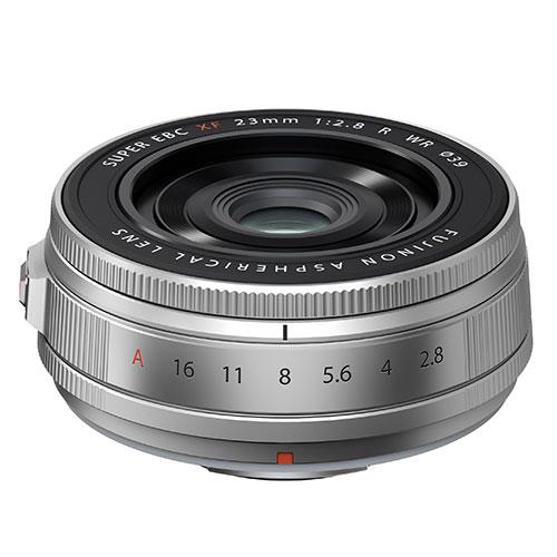 Fujifilm FUJINON XF 23mm F2.8 R WR Lens - Silver