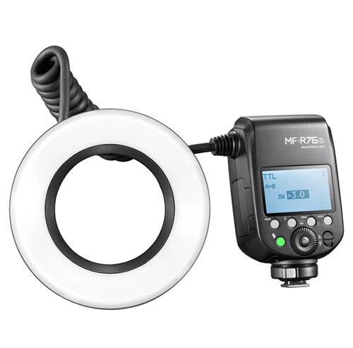 Godox MF-R76S TTL Macro Ring Flash for Sony Cameras