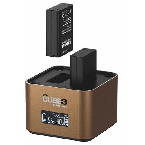 Hahnel ProCube3 - Camera Battery Charger - for OM System