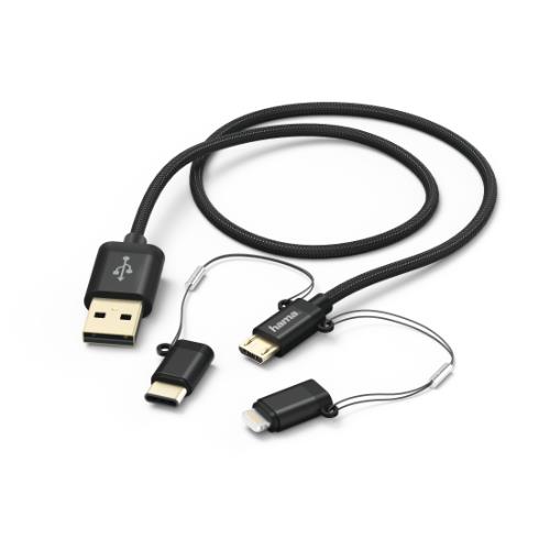 HAMA 3in1 1M Cable Product Image (Secondary Image 1)