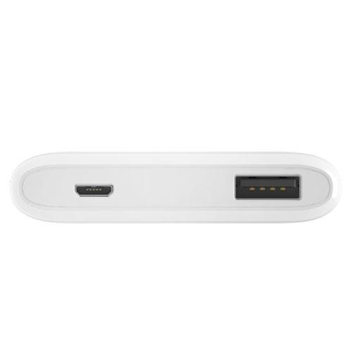 Slim 5HD Power Pack 5000 mAh in White Product Image (Secondary Image 1)