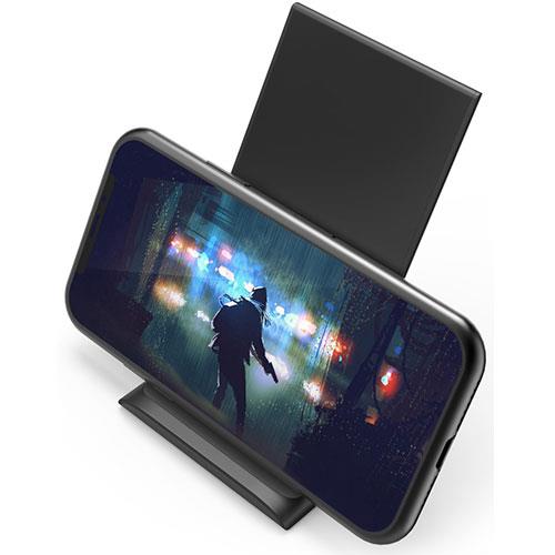 QI-FC10S Wireless Charger Stand in Black Product Image (Secondary Image 2)