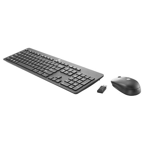 Slim Wireless Keyboard and Mouse Product Image (Primary)
