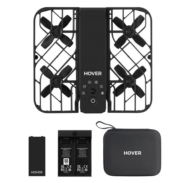 HOVERAir X1 Travel Combo in Black